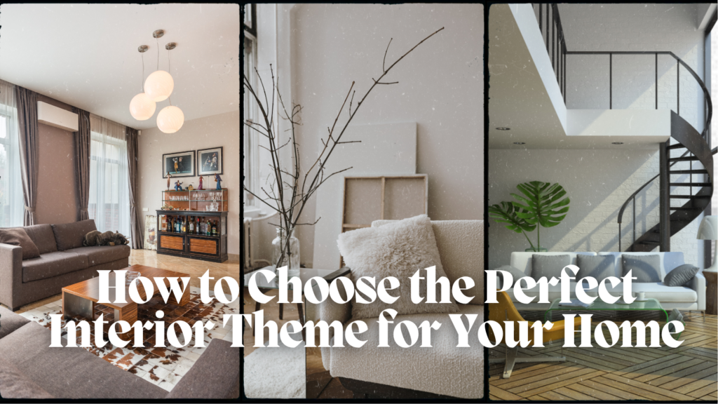 How to Choose the Perfect Interior Theme for Your Home